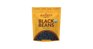 Grade B Organic Black Beans (250g)