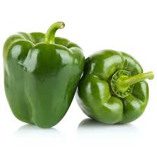 Grade A Premium Organic Green Peppers - Medium (500g)