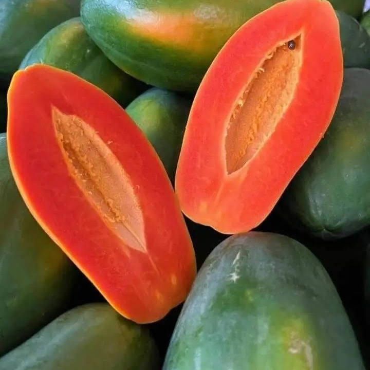 Nature's Best Grade B Ripe Red Pawpaw - Medium (1kg) - Loose