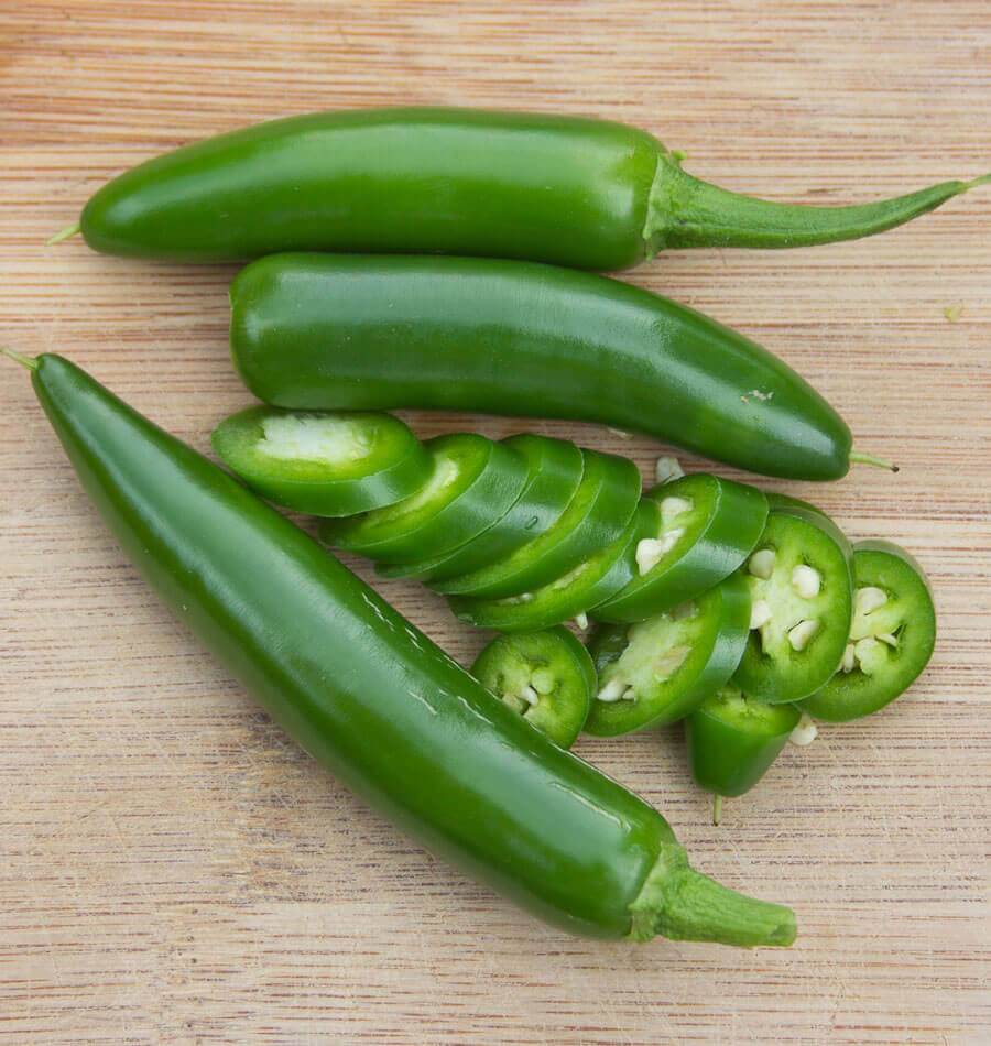 Organic Spice Organic Organic Serrano Peppers - Extra Large (2kg) - Bulk