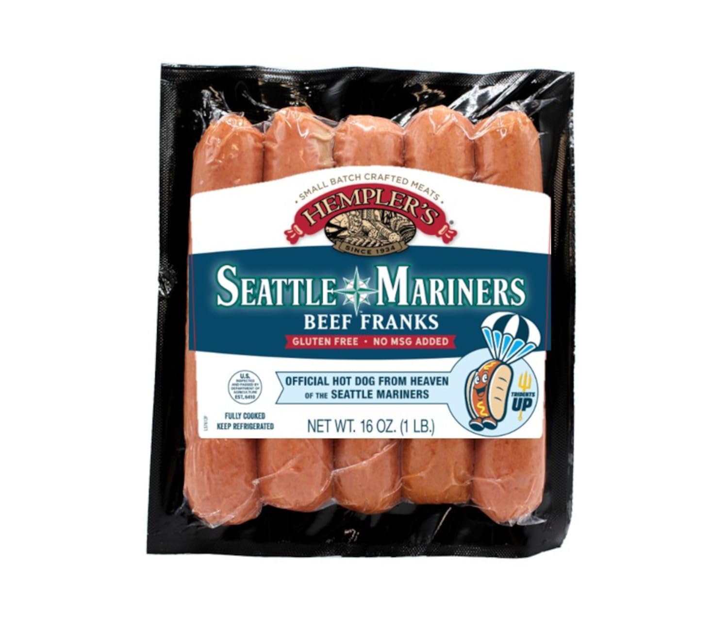 Hempler's Seattle Mariners Beef Franks