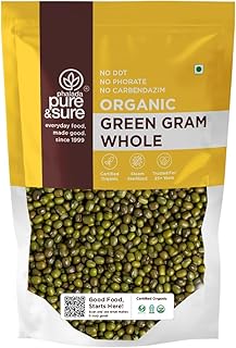 Organic Dried Green Grams (500g)