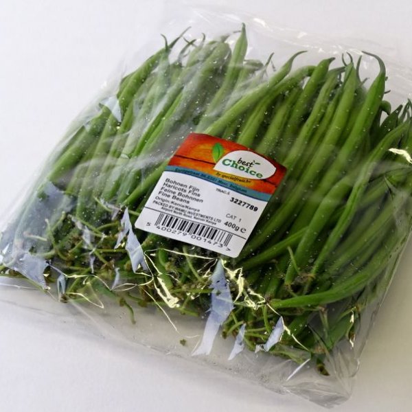 Farm Fresh Grade A Premium Organic Fresh Green Beans - Large (1kg)