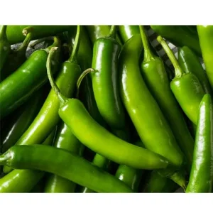 Fire Fresh Organic Premium Fresh Green Chillies - Extra Large (2kg) - Loose