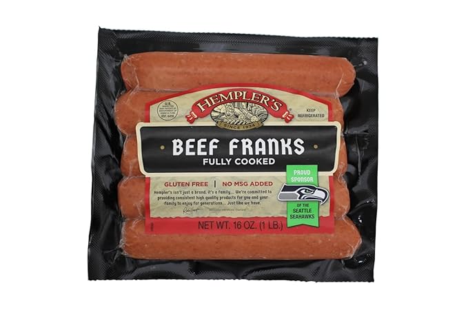 Hempler's All Beef Franks Seattle Seahawks, 16 Oz