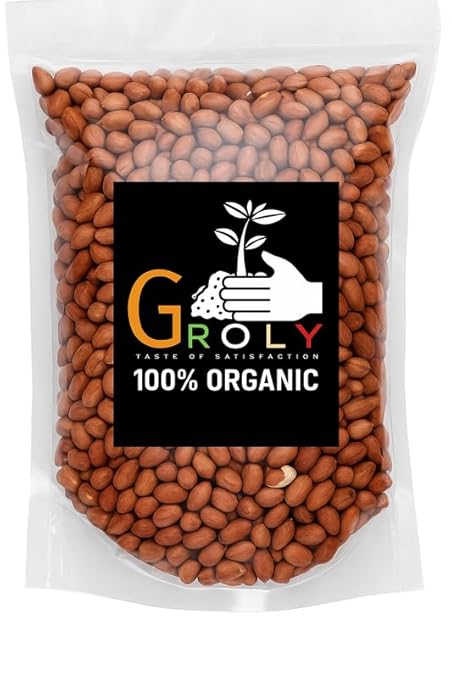 Organic Dried Raw Groundnuts (2kg)