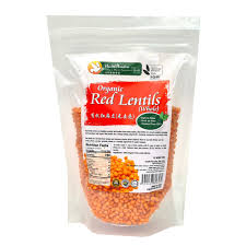 Organic Premium Red Lentils (2kg)