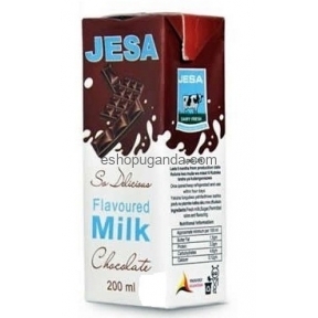 JESA Pack Of 24 Flavoured Milk, Chocolate - 200Ml