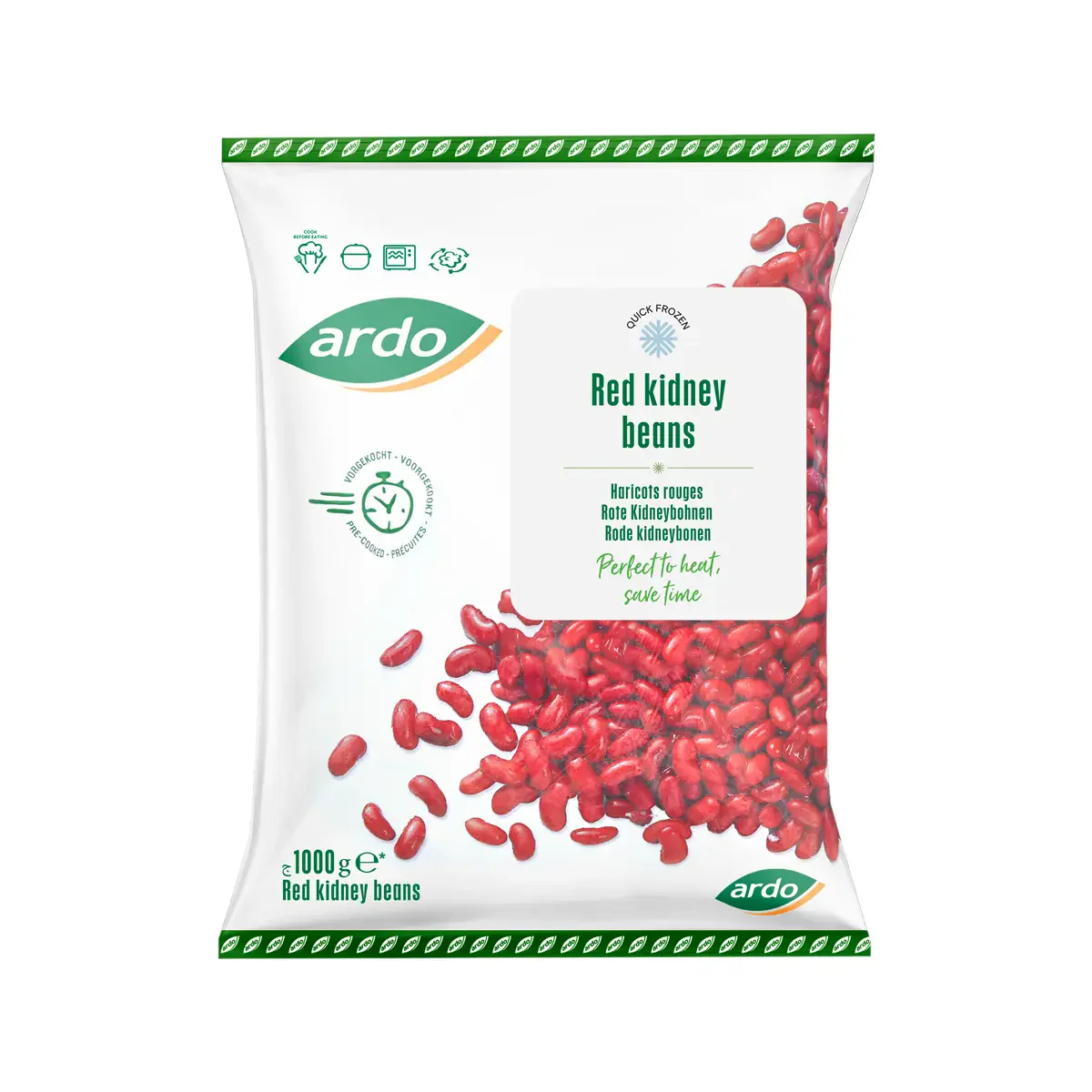 Grade A Dried Red Kidney Beans - Large (1kg)