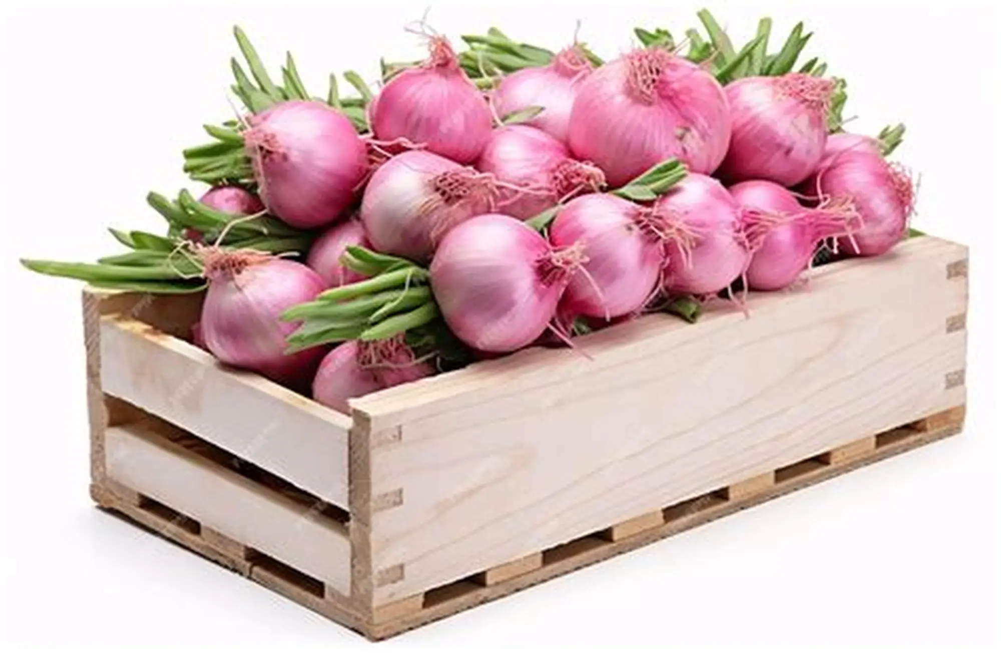Nature's Best Organic Fresh Red Onions - Large (2kg) - Crate